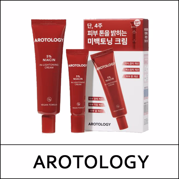 [AROTOLOGY] ★ Sale 47% ★ (a) Niacin In-Lightoning Cream Special Set (50ml+15ml) 1 Pack / 741/8150(12)525 / 36,000 won()